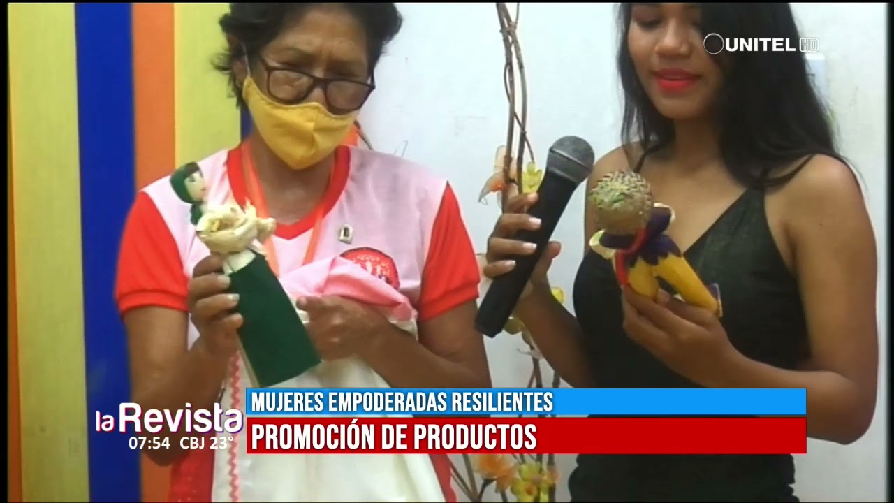 Las Mujeres empoderadas Resilientes dan a conocer la promoción de sus productos