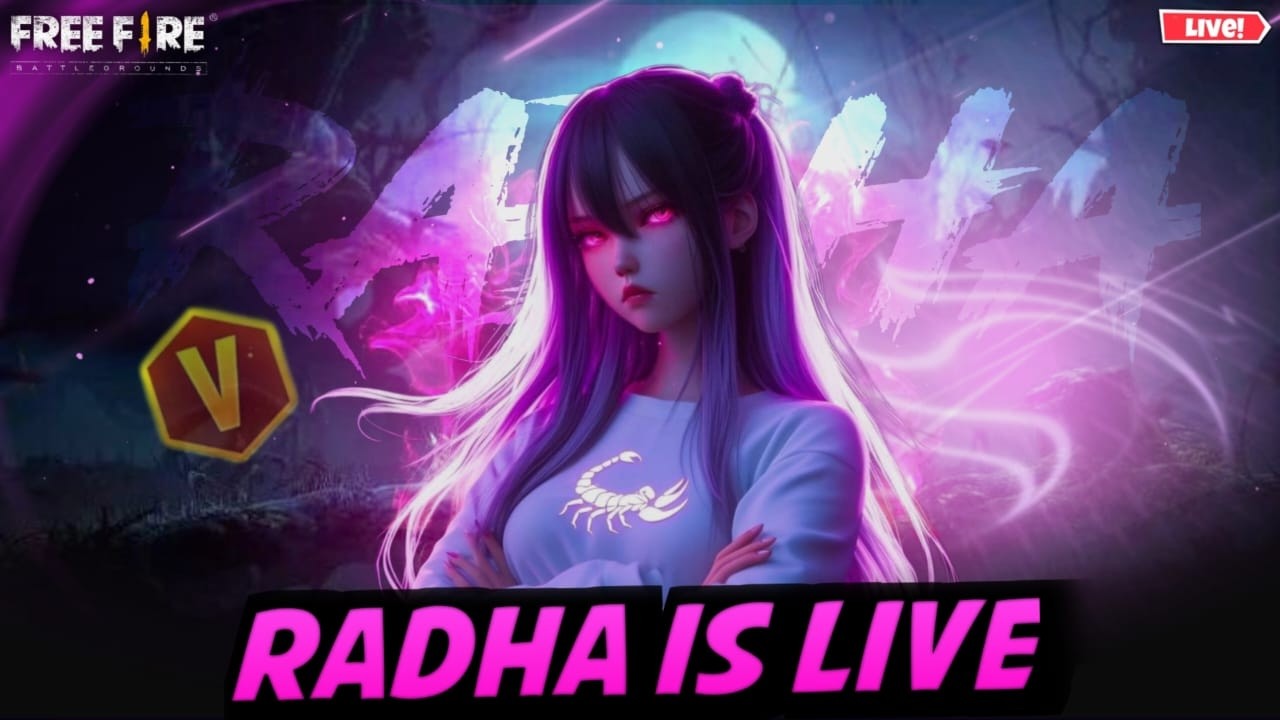 🔴FREE FIRE LIVE LONE WOLF CUSTOM 💀 #push #Shortsfeed #radhagaming #freefiregameplay