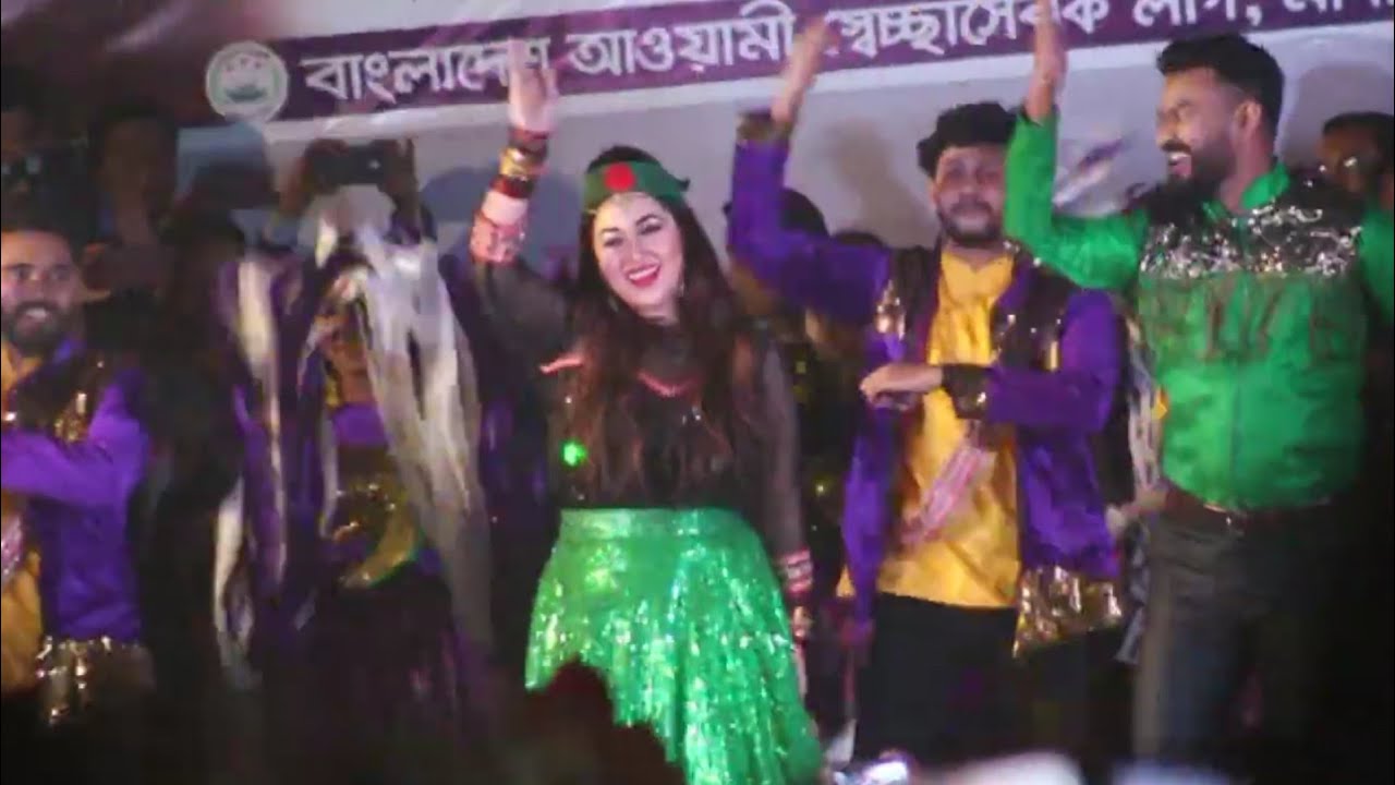 অপু বিশ্বাস জামালপুরের ডান্স পারফরম্যান্স | Apu Biswas dance performance | Apu Biswas Madargonj