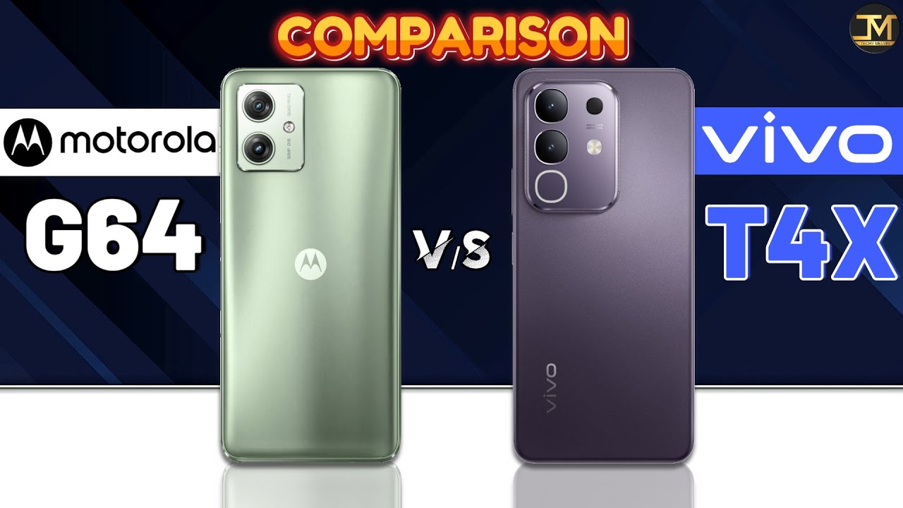 Vivo T4X vs Motorola g64 : Which Phone is Best❓😲