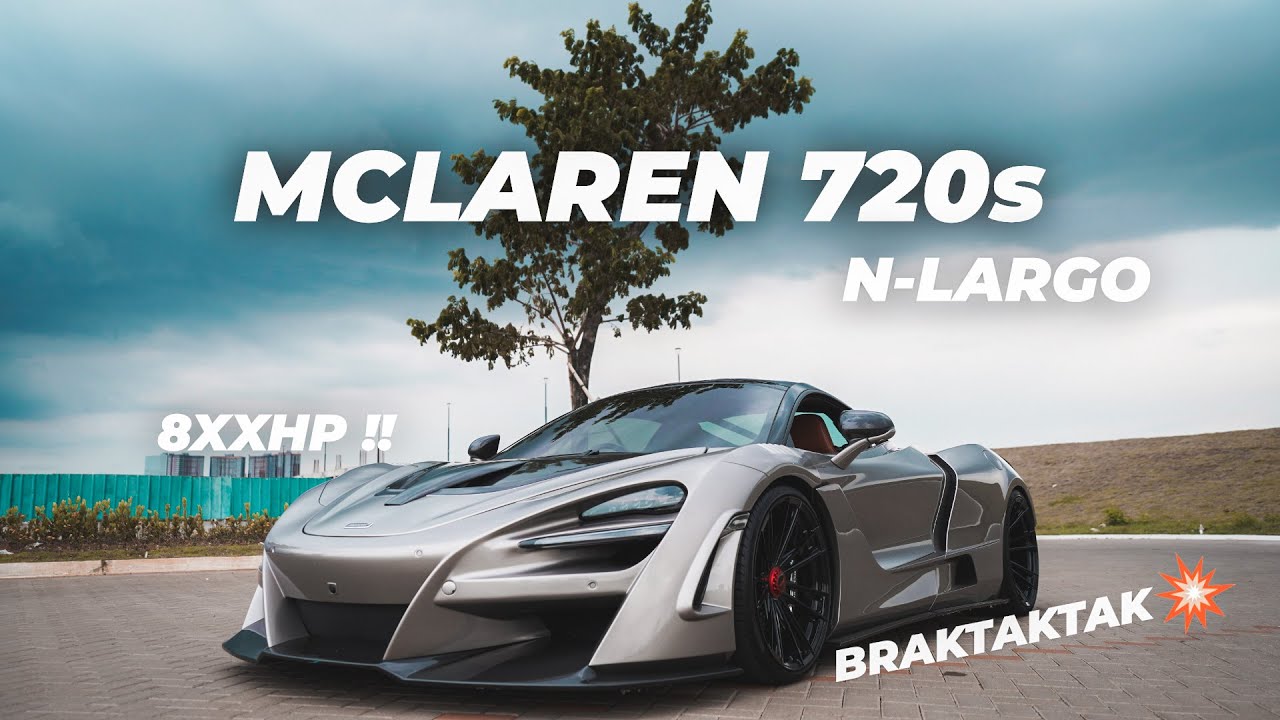 #REMOTE BRATAKTAKTAK DI MCLAREN 720S N-LARGO 💥 !!