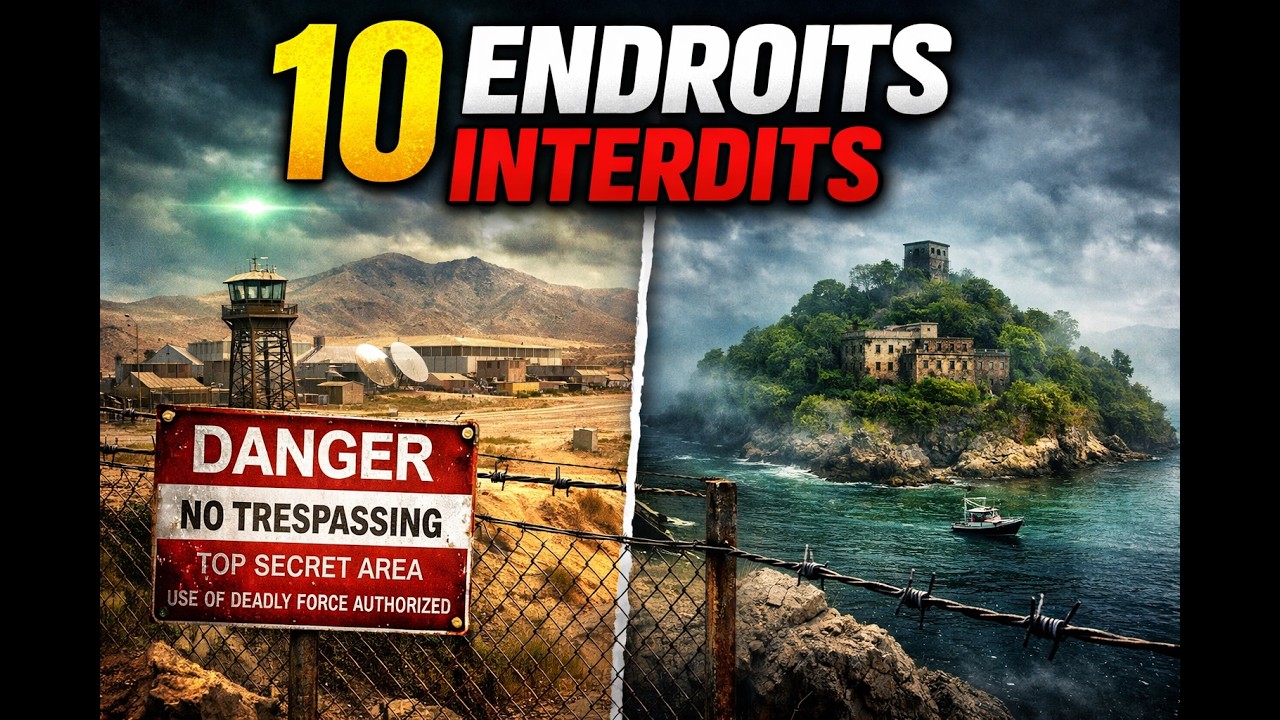 🔥 10 Endroits Interdits Dans Le Monde (Vous Ne Pouvez Pas Y Aller)