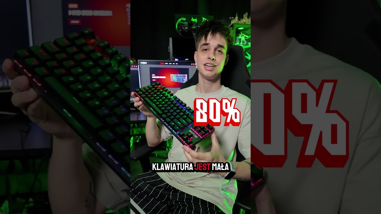 Węszymy ogromne sukcesy z MAD DOG GK510K na biurku! 🏆 #maddog #gaming #klawiatura