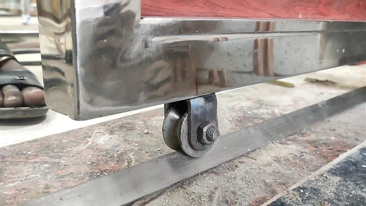 how to install manual sliding gate | sliding gate installation | sliding gate roller wheels | mdkhan