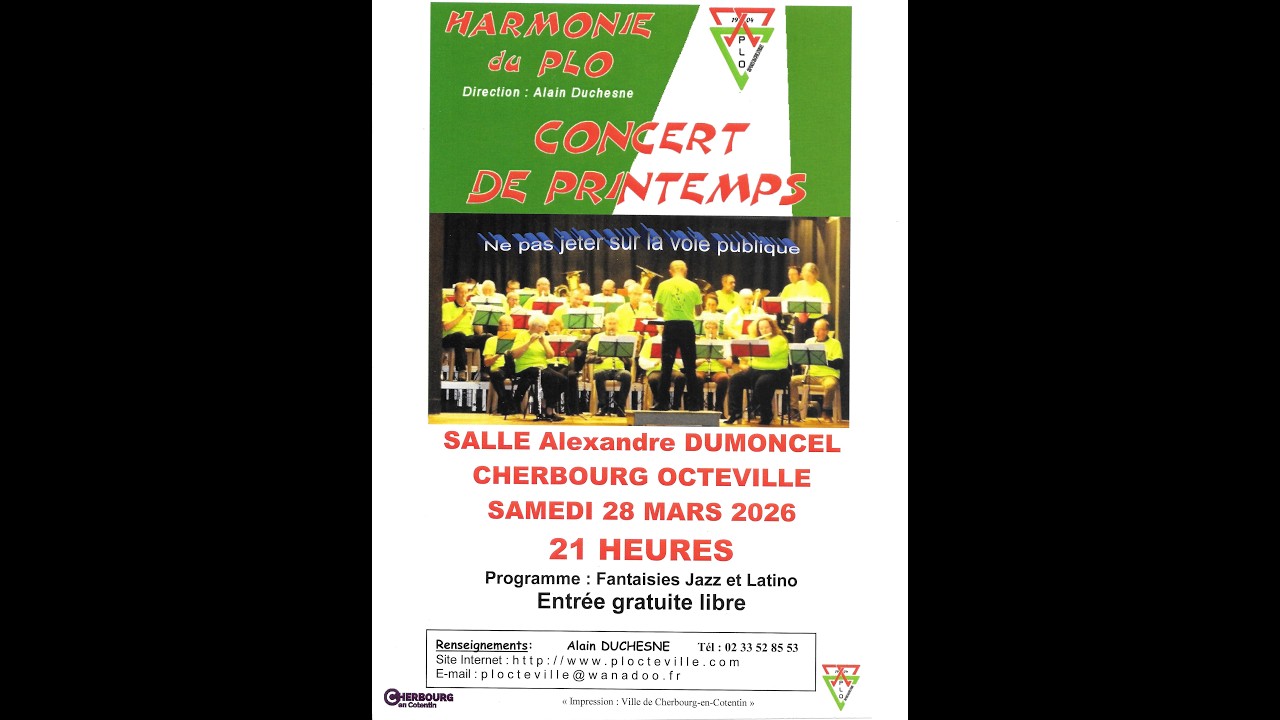 Radio HAG' FM - Le concert de printemps de l’harmonie du PLO