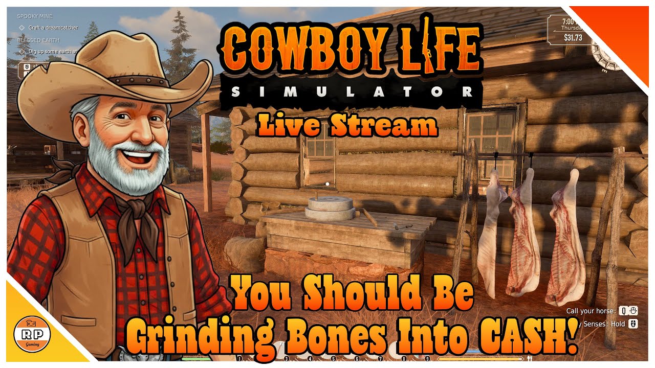 Cowboy Life Simulator: Processing Bones Into BIG CASH!