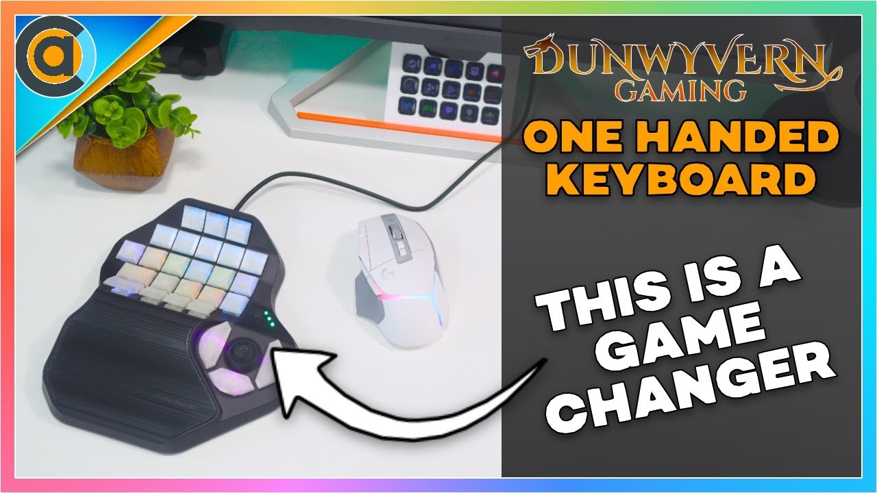 Beta Sidequest Dunwyvern One Handed Keyboard