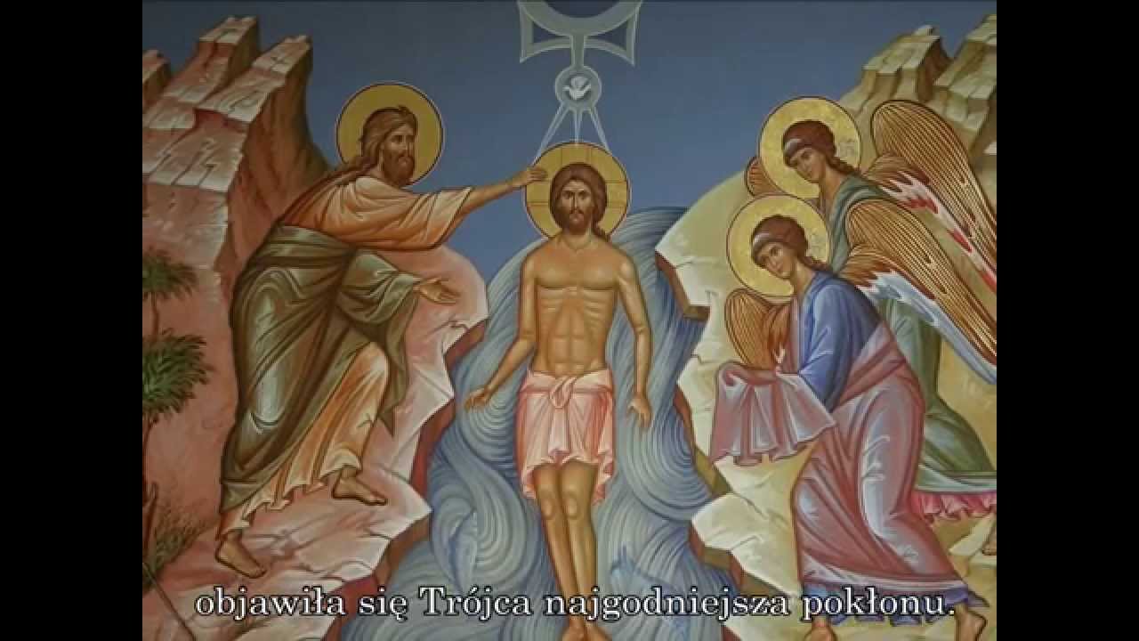 Epiphany troparion in different languages and melodies