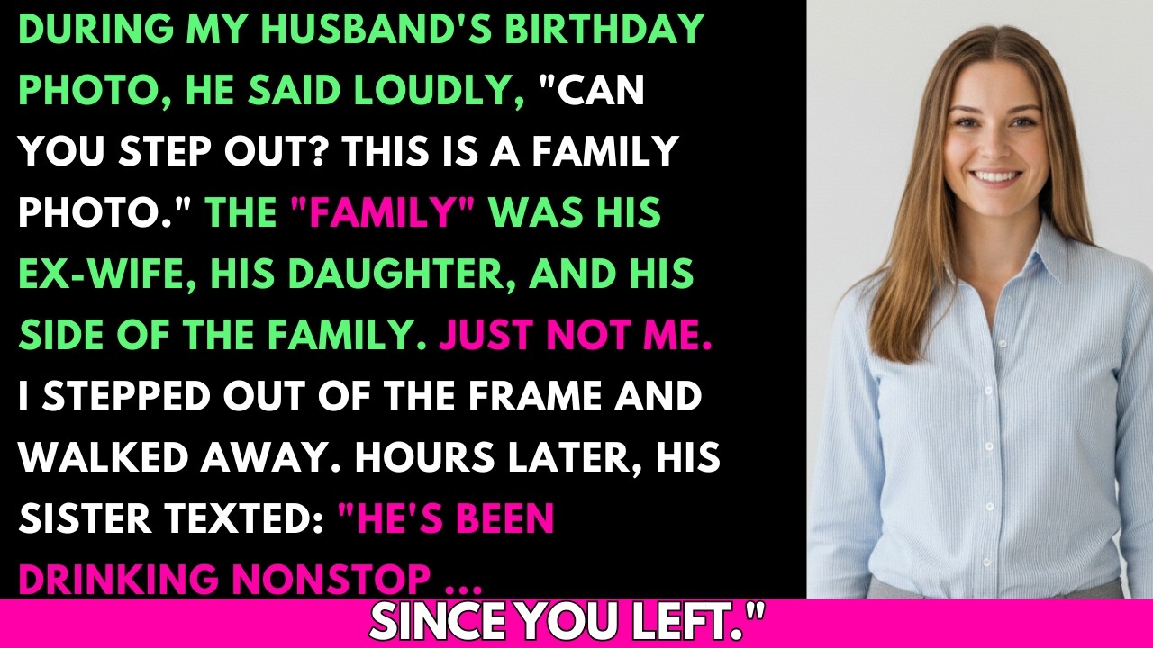 My Husband Asked Me to Step Out of the Photo—So I Stepped Out of His Life..