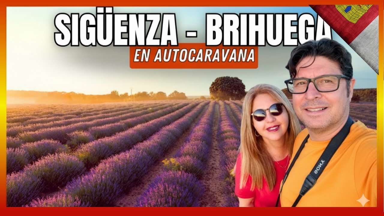 🇪🇸 SIGÜENZA y los Campos de LAVANDA de BRIHUEGA | Día 5