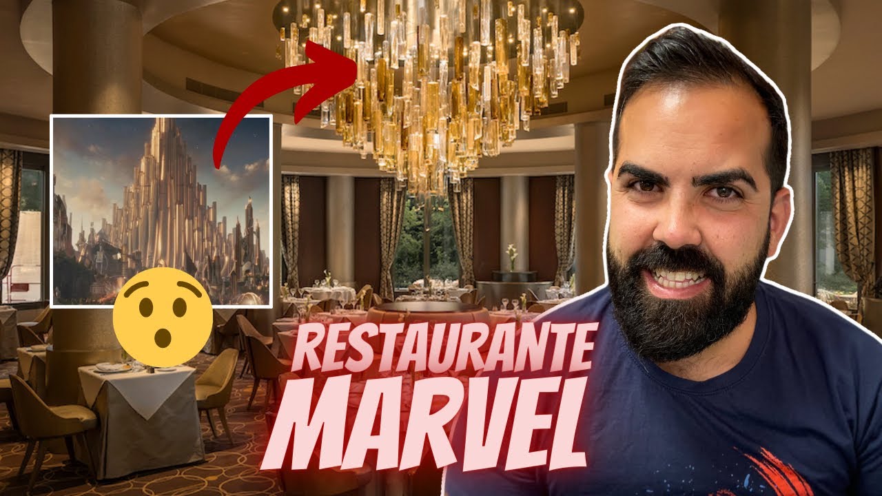 🍽️ Manhattan Restaurant en el Disney's Hotel New York The Art of Marvel I Disneyland Paris 2021