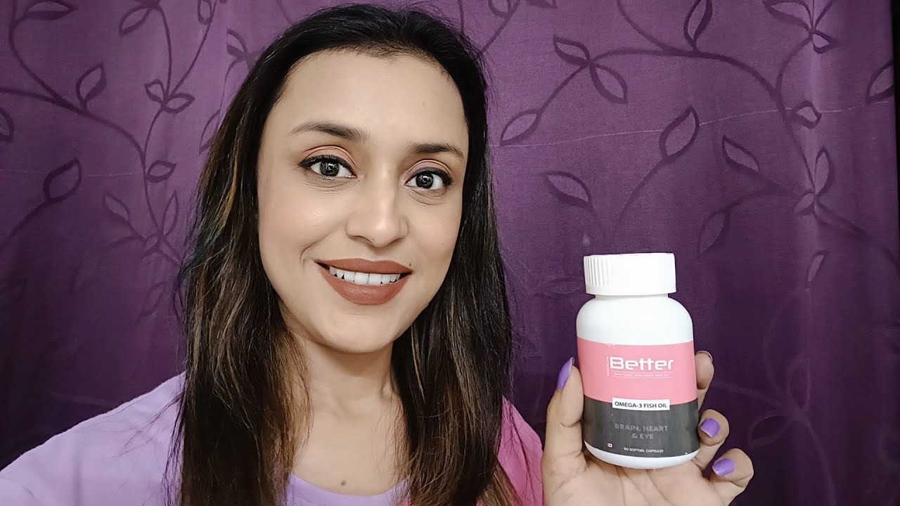 OMEGA 3 Fish Oil Capsules I BENEFITS & REVIEW I BETTER Nutrition I Tumpa Banerjee