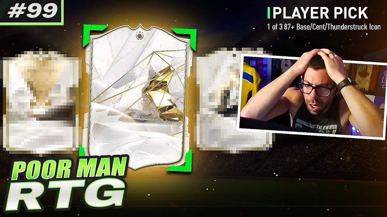 OH MY GODDD!!!! INSANE ICON PACKED from the PLAYER PICK!!!!!! 2x FC Versus players - RTG #99 - FC24