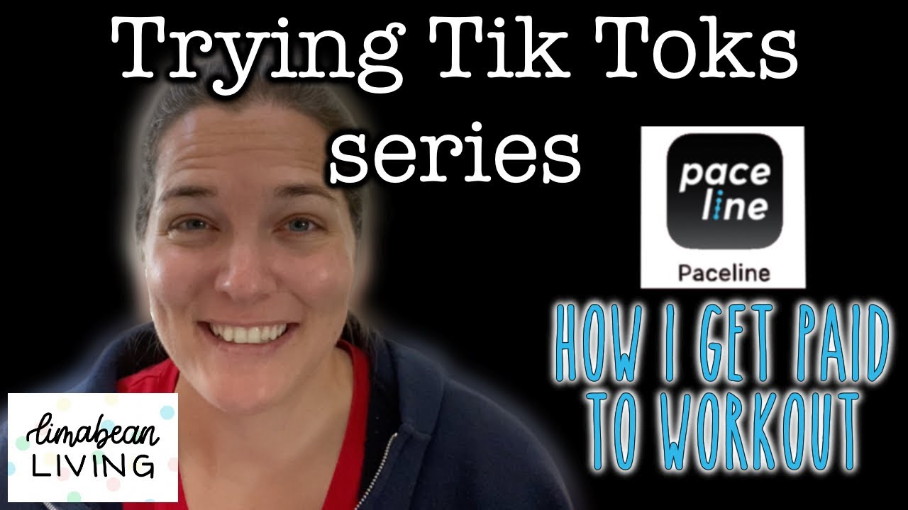 HOW I GET PAID TO EXERCISE | Paceline App | Referral Code: LIMABEAN | #TRYINGTIKTOKS SERIES