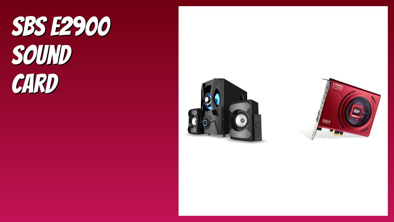 REVIEW (2026): SBS E2900 Sound Card. Features