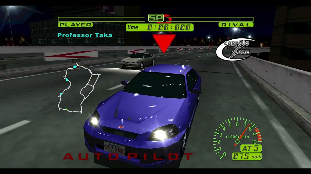 ShutokouBattle 1999 test on Flycast (I'll NEVER set a custom quality on this emulator EVER AGAIN)