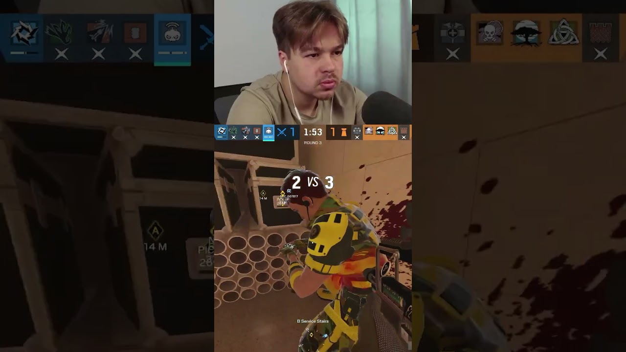 We do a lil trolling in Rainbow Six Siege