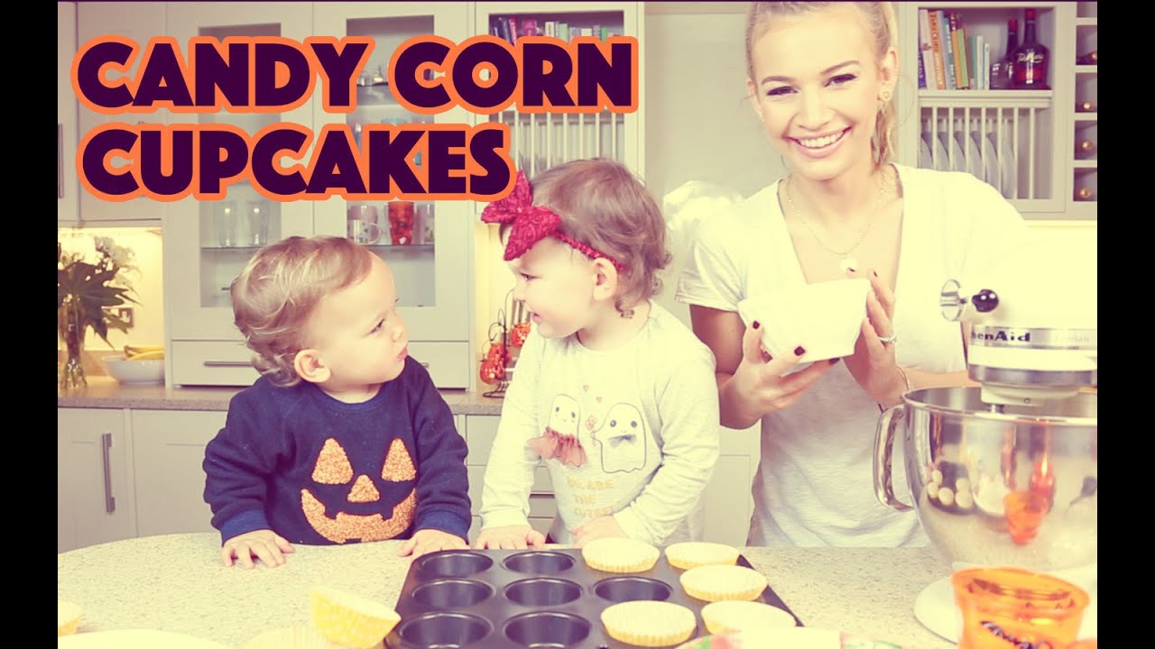 Candy Corn Cupcakes! | Anna Saccone