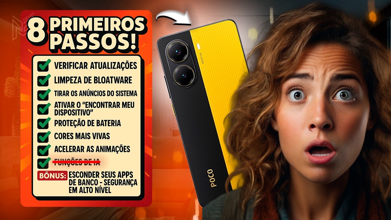 Poco X7 Pro - Primeiras coisas a fazer!
