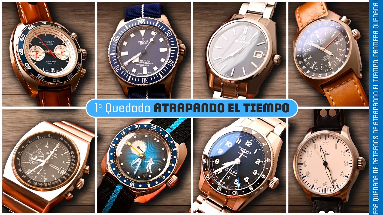 16 Amigos y Muchos Relojes. Primera Quedada de Patreons de Atrapando el Tiempo. 05/10/2024