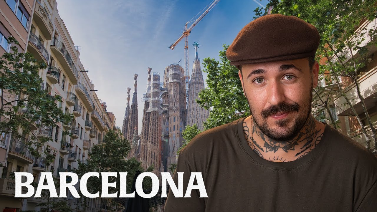 COMENDO MUITO EM BARCELONA!