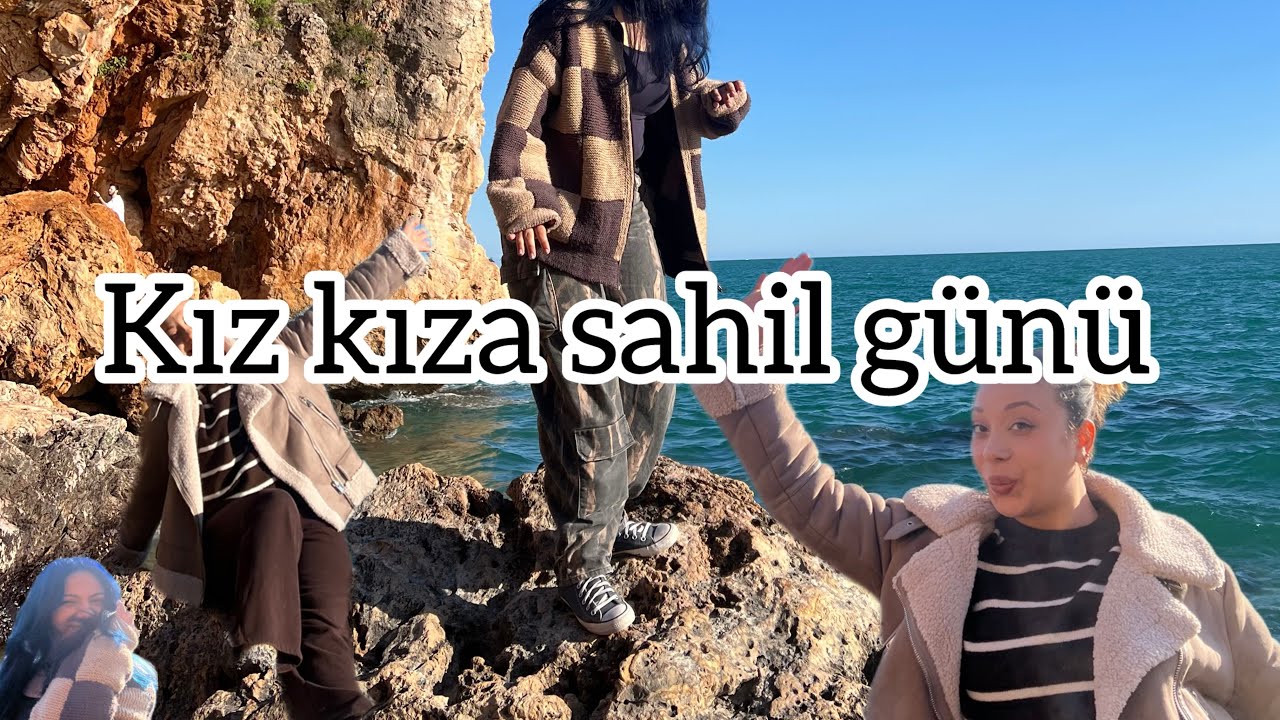 Kardeşimle Konyaaltı sahilinde takıldık 