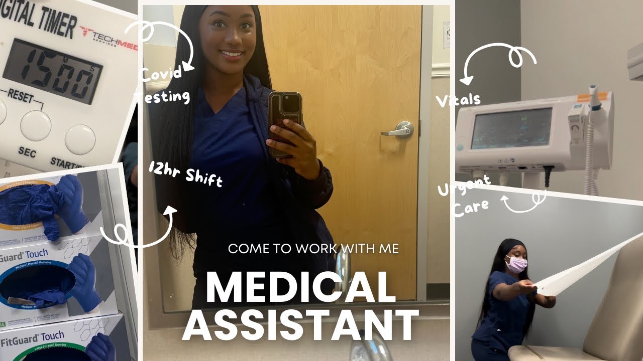 A Day In The Life Of A Medical Assistant | 9-5 Urgent Care | Balancing Life