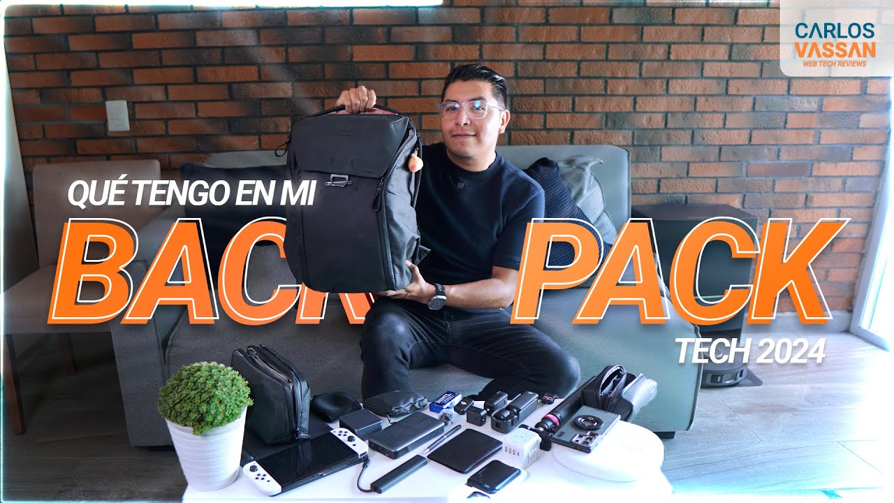 ¿Qué traigo en mi mochila? | Edición TECH 2024