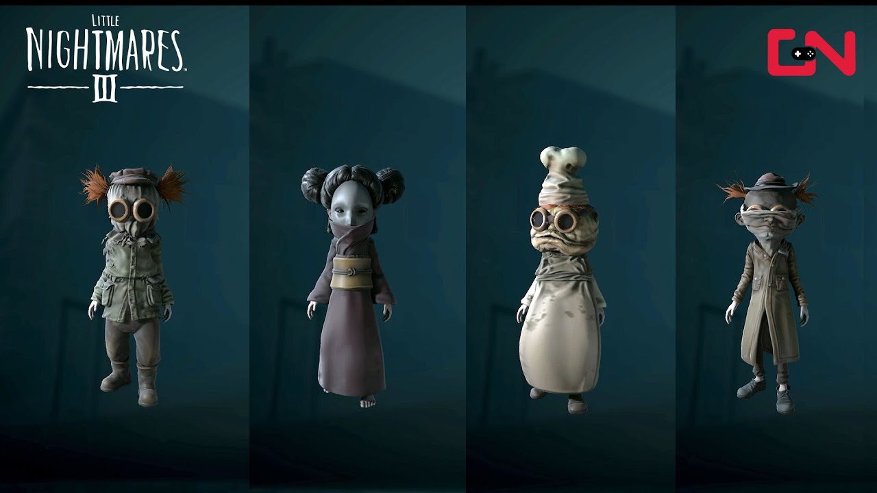 Little Nightmares 3 Characters Costumes Showcase