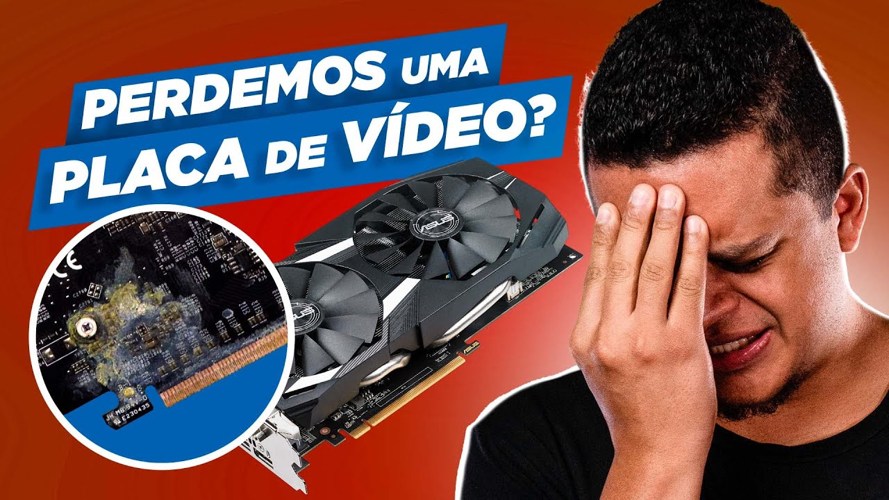 TENTAMOS REVIVER uma PLACA DE VÍDEO OXIDADA!