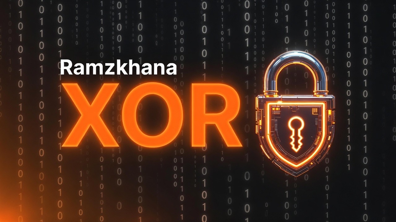دنیای مخفی صفر و یک  رمزنگاری با XOR به روش ساده  |  XOR Encryption Explained