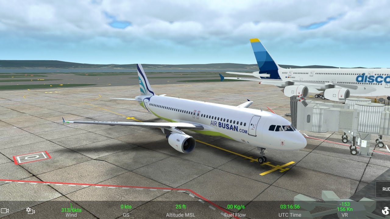 [Real Flight Simulator] 에어부산 A320-200  김포(RKSS)~간사이(RJBB) 가보기