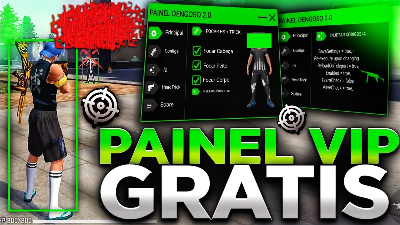 PAINEL🚀🔥XIT REGEDIT MOBILE GR&Aacute;TIS PARA FF 2026 + FFH4X PARA ANDROID E IPHONE XIT PARA MOBILE FF
