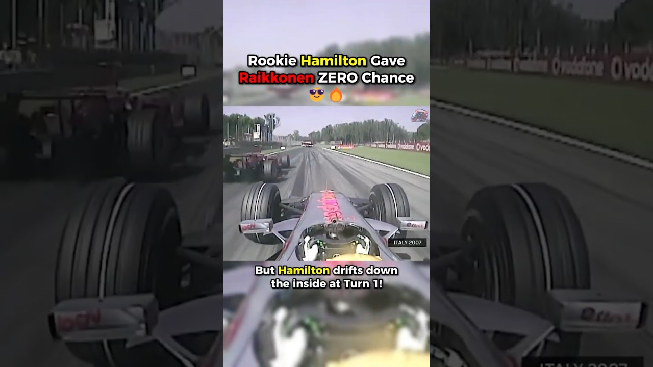 Hamilton’s Fearless Dive on Raikkonen 🔥