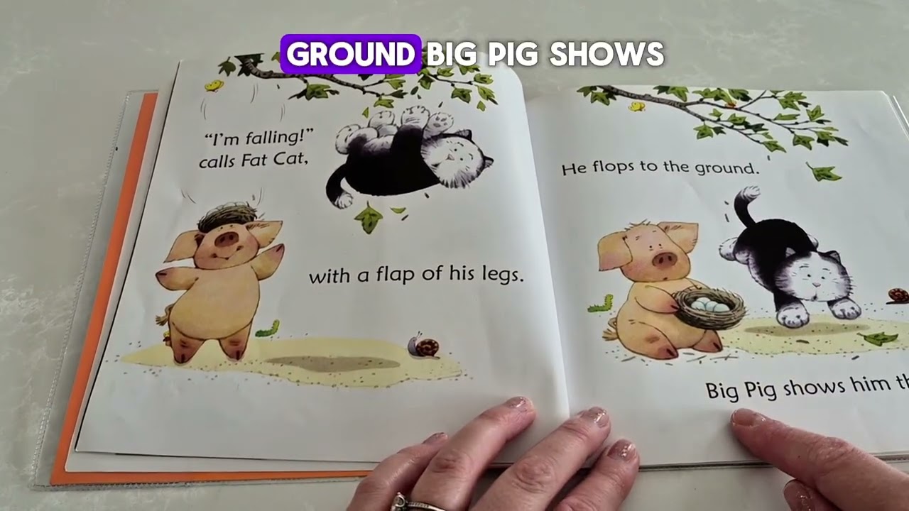 Fat Cat On A Mat (Read aloud) | Phonics | Read Along With Millie's Mummy 