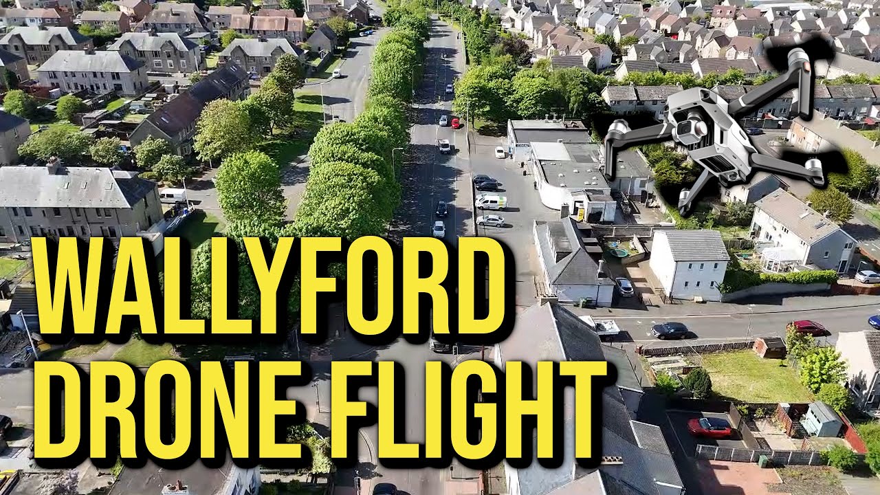 A Drone Flight Over Wallyford