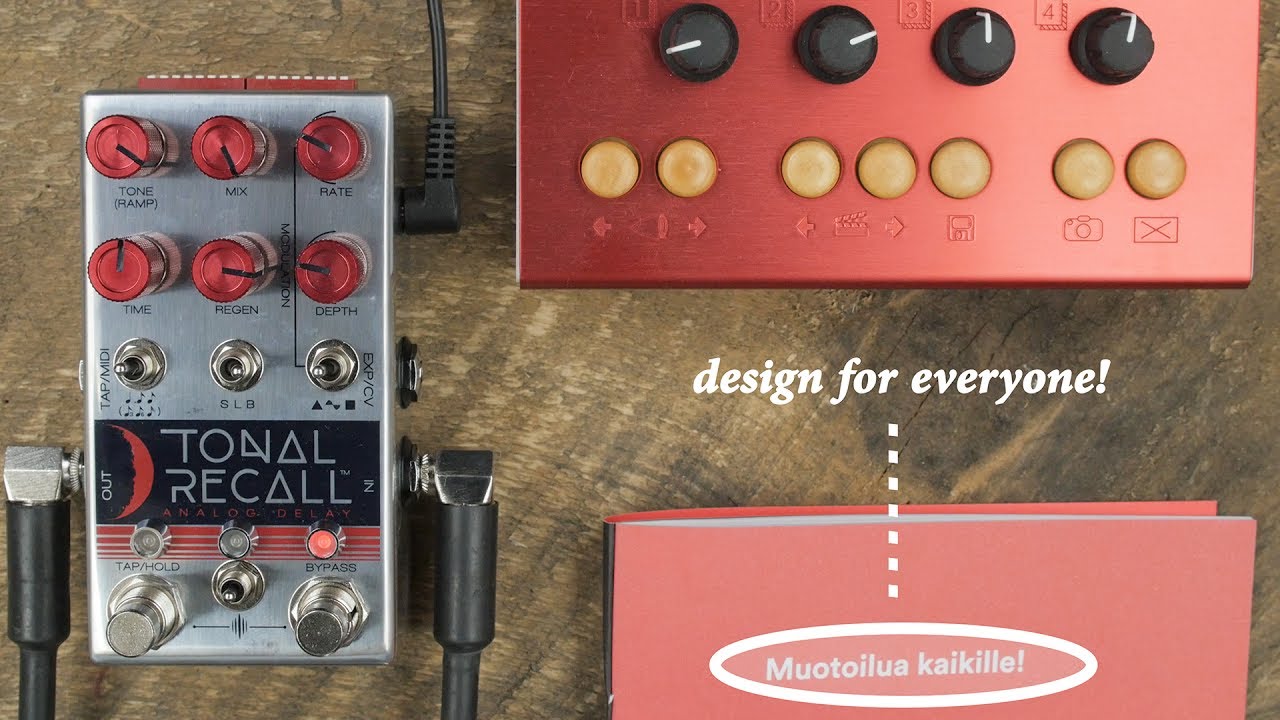 Chase Bliss - Tonal Recall: Red Knob Mod