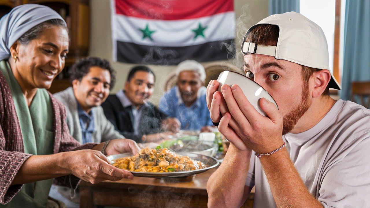 I Ate A Home Cooked Meal in Syria
