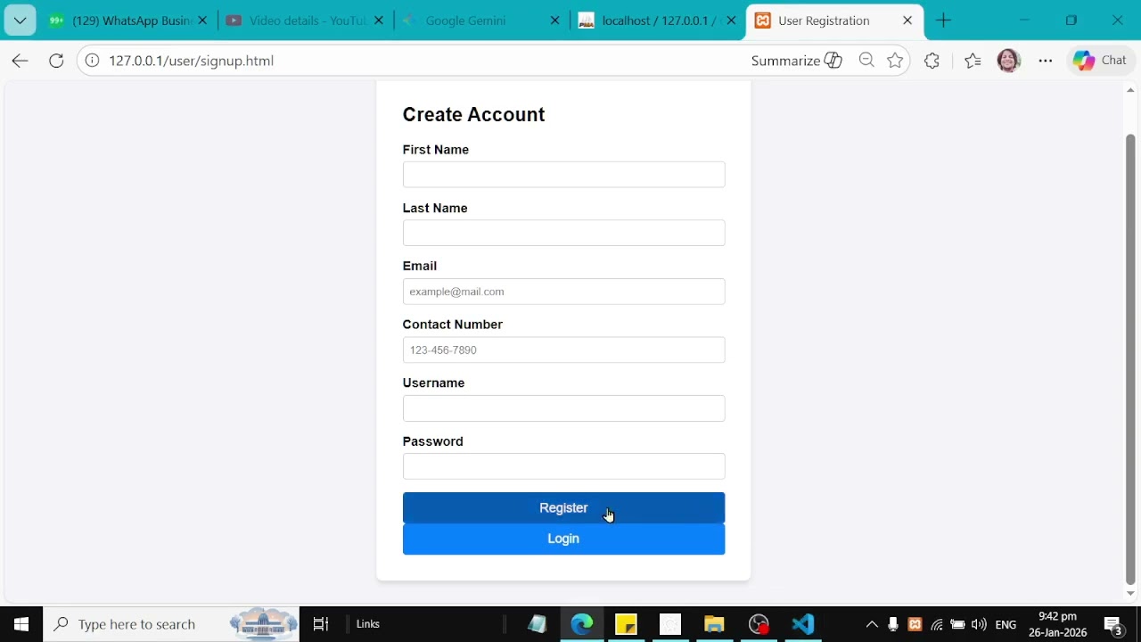 How to create Login System using PHP MYSQL