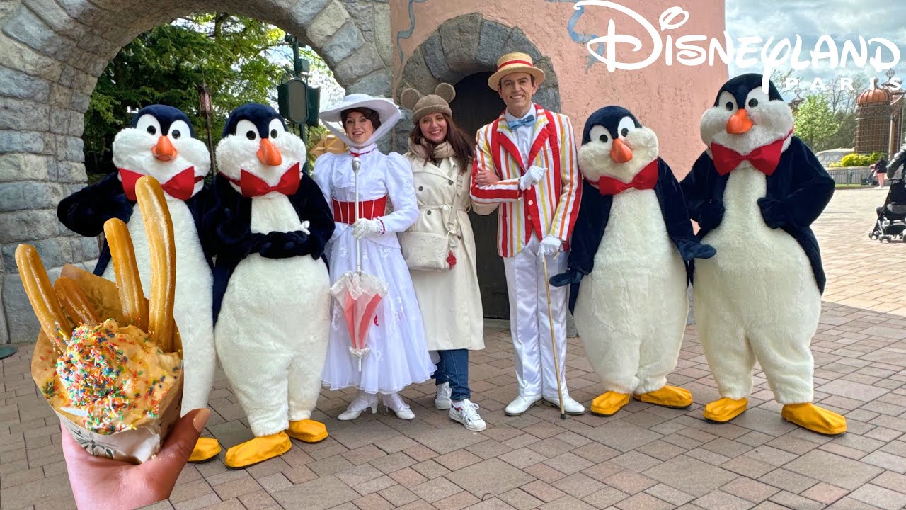 Disneyland Paris Vlog April 2024  - Alleine im Park unterwegs! Ich treffe Marry Poppins!