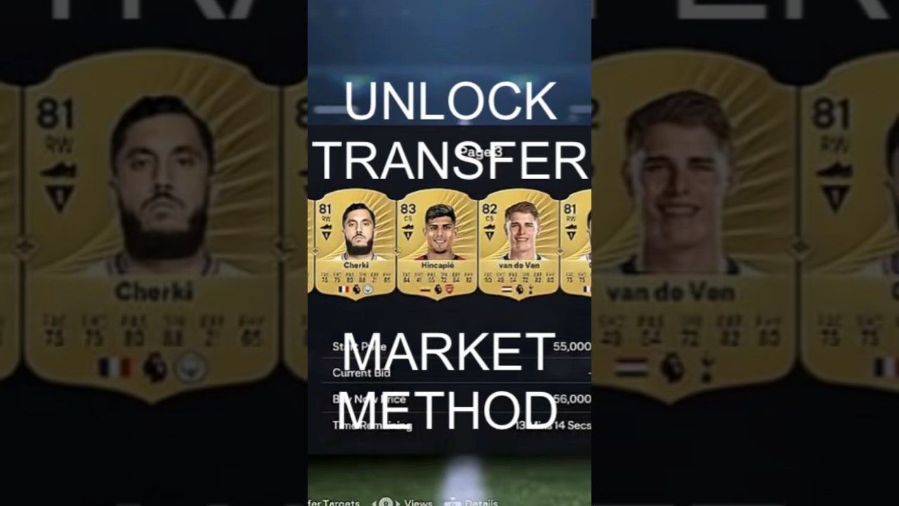 HOW TO UNLOCK TRANSFER MARKET IN EA FC 26!!! Patch 1.02!!!
