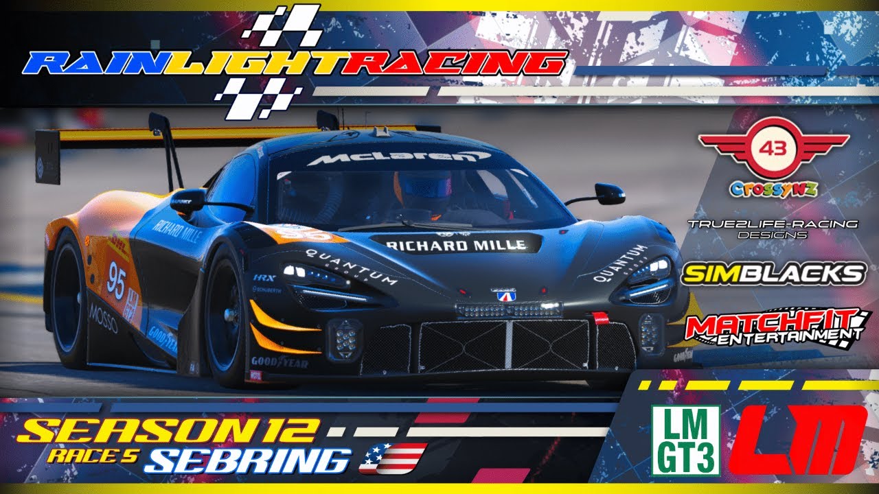 RAIN LIGHT RACING | 2026 | LMU SERIES | RND-5 | SEBRING