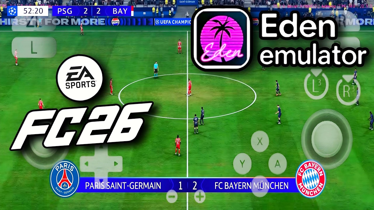 EA SPORTS FC 2026 EDEN NIGHTLY • NEW EDEN FC 26 GAMEPLAY • FC 26 EDEN ANDROID