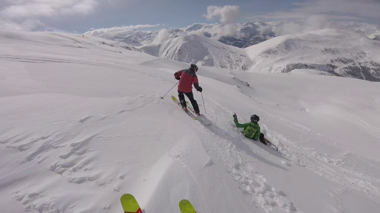 Combe charbonnière - Alpe d’Huez  1er avril 2018