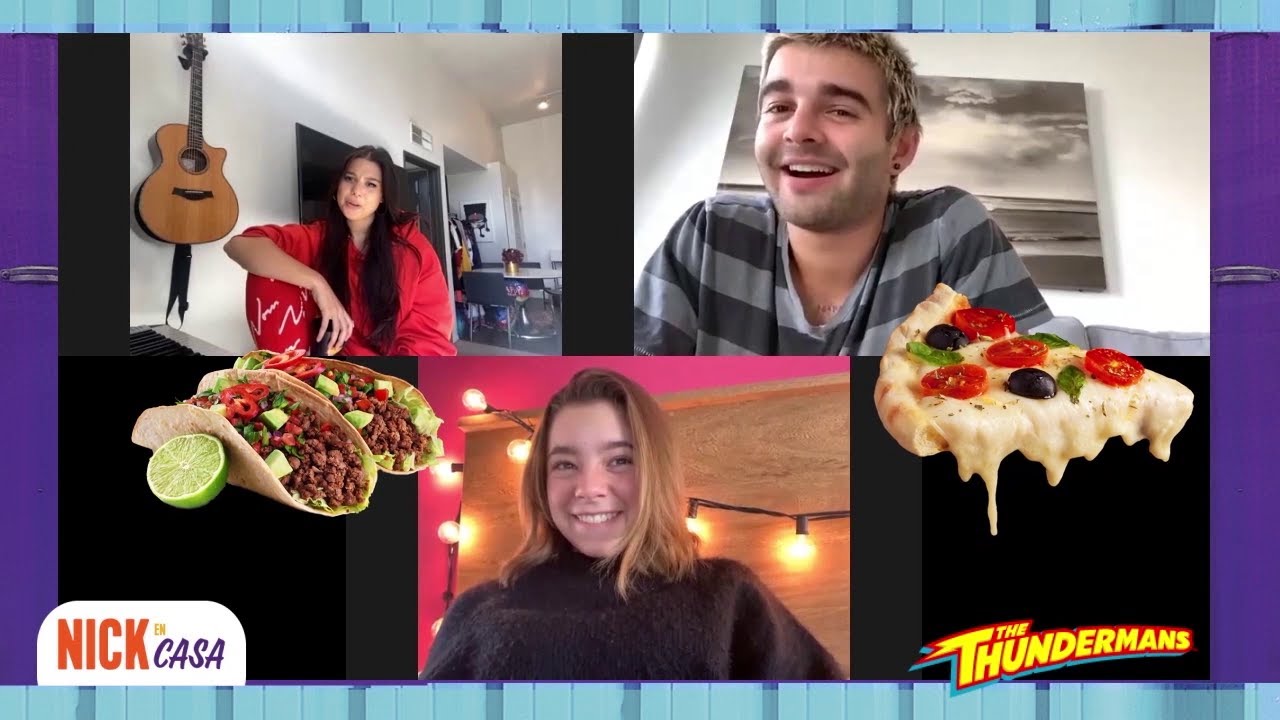 Los Thunderman: Kira Kosarin y Jack Griffo en Nick en Casa con Bala | EP. COMPLETO | Nick en Español