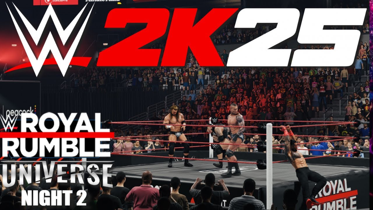 WWE 2K25 Universe Mode: Royal Rumble
