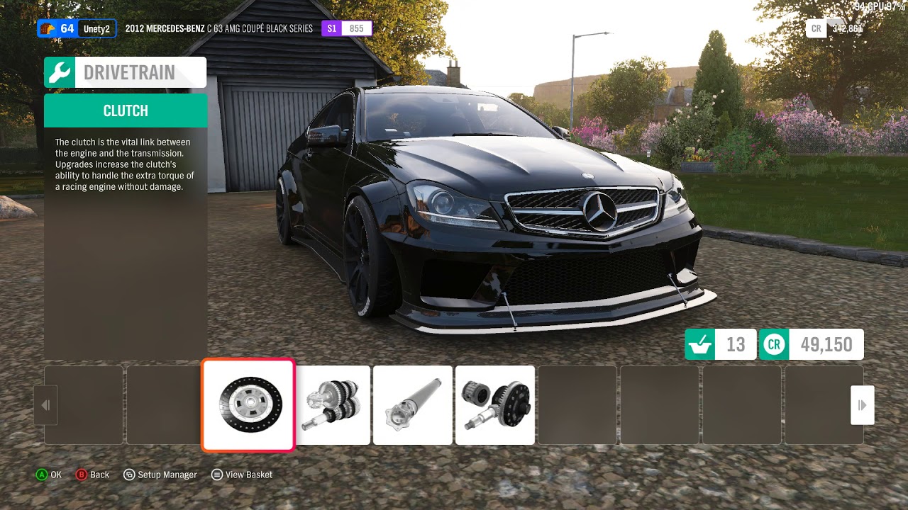 C63 AMG Drift Build! Forza Horizon 4! #luxurydrift