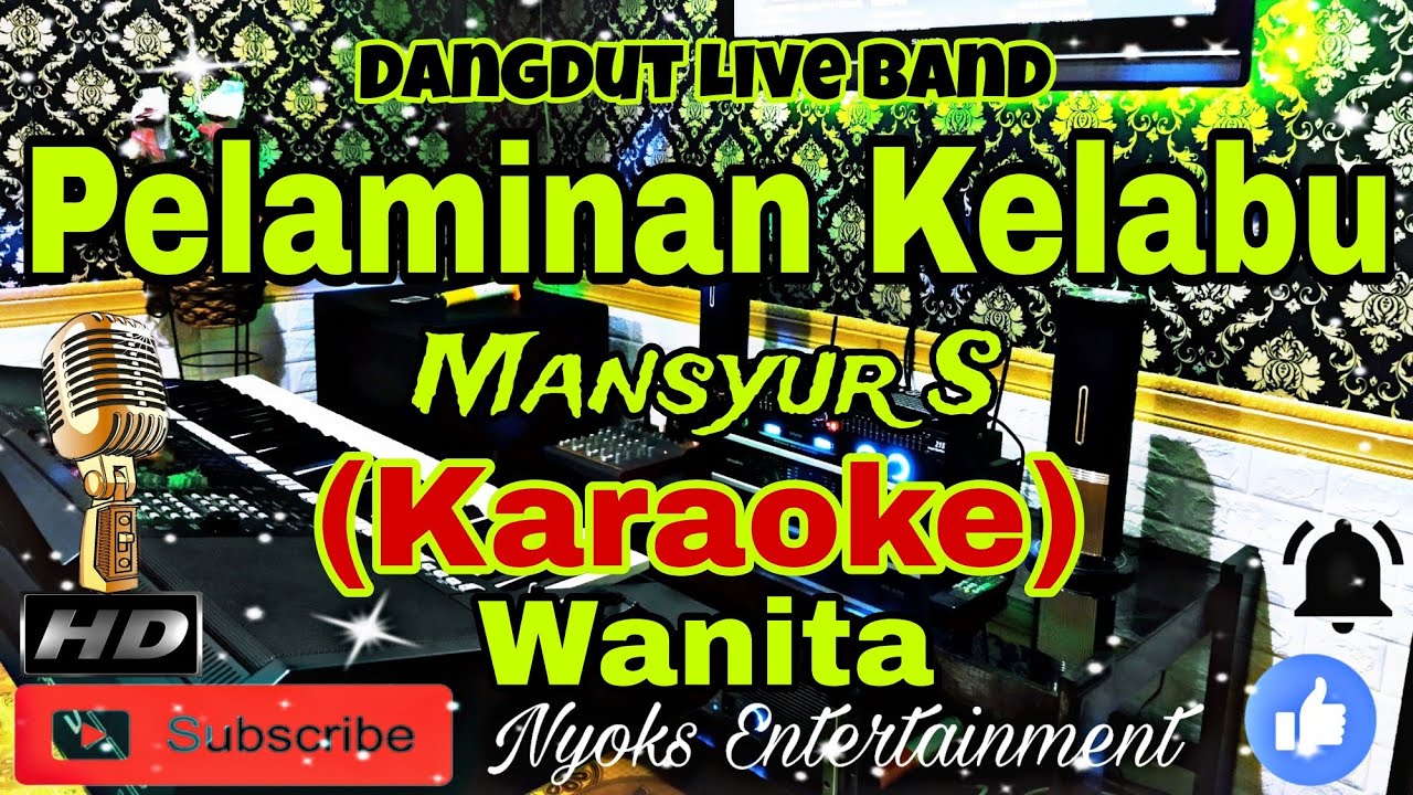 PELAMINAN KELABU - Mansyur  S (Karaoke) Dangdut || Nada Wanita || CIS minor