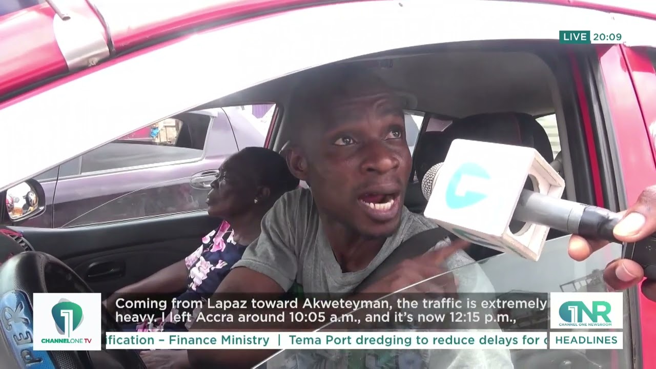 Accra-Kumasi Highway Chaos: Petrol Tanker Crash Sparks Traffic Jam!