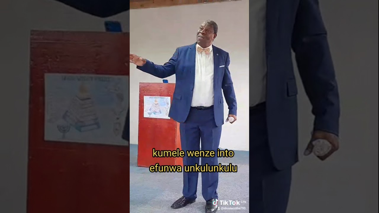 Kumele wenze into efunwa unkulunkulu 